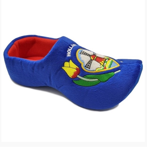 NEW Blue Soft Dutch Clog Slippers - Picture 1 of 11